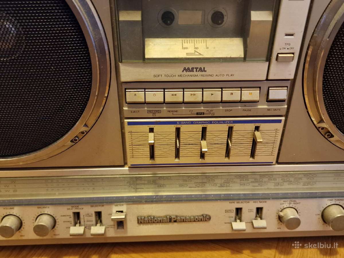 Panasonic rx 5350 boom box - nuotraukos Nr. 3