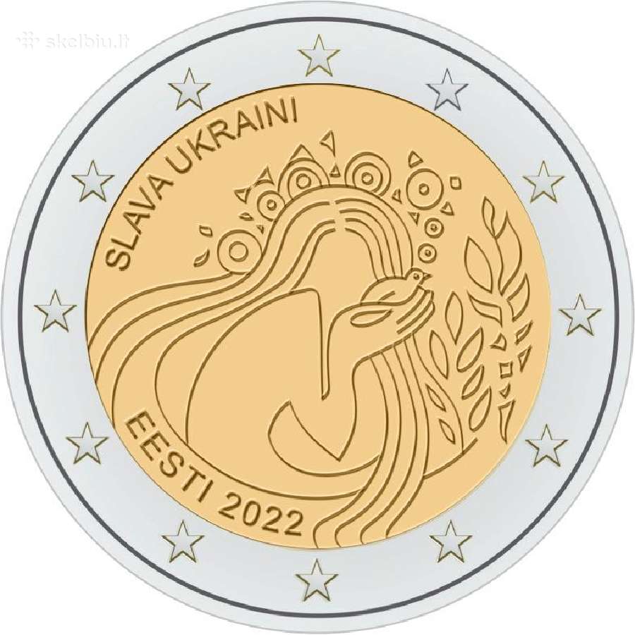 2 eurų Estijos Unc proginės monetos - nuotraukos Nr. 6