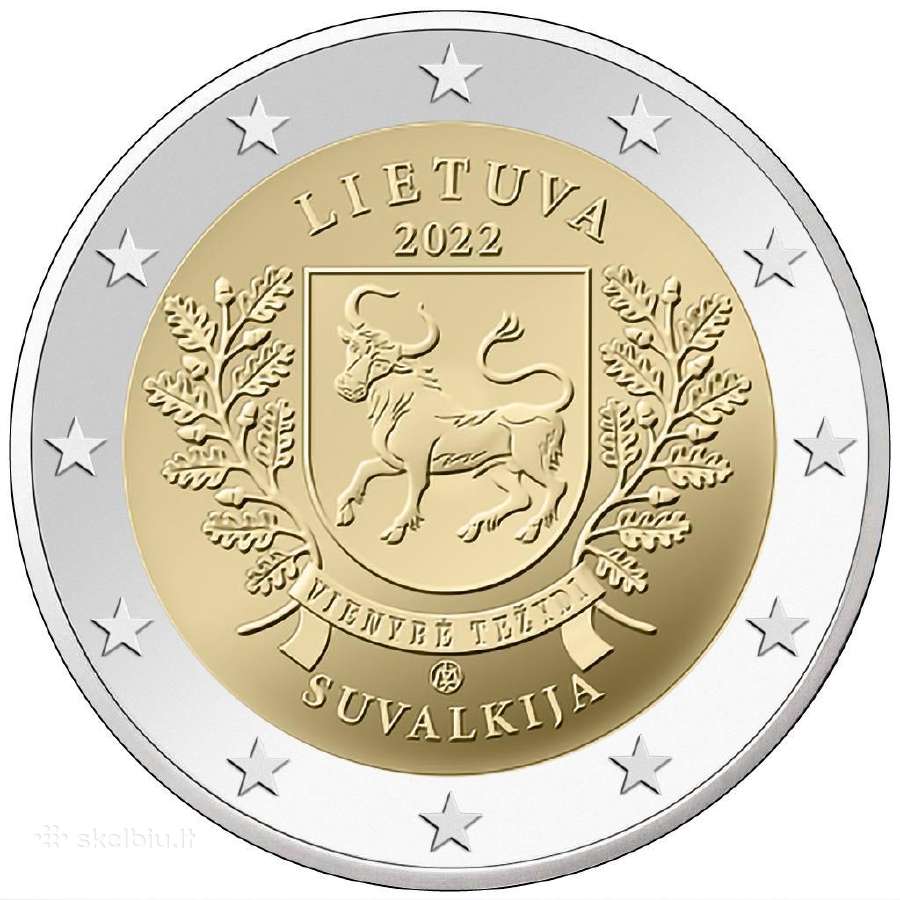 2 eurų Lietuvos Unc proginės monetos - nuotraukos Nr. 6