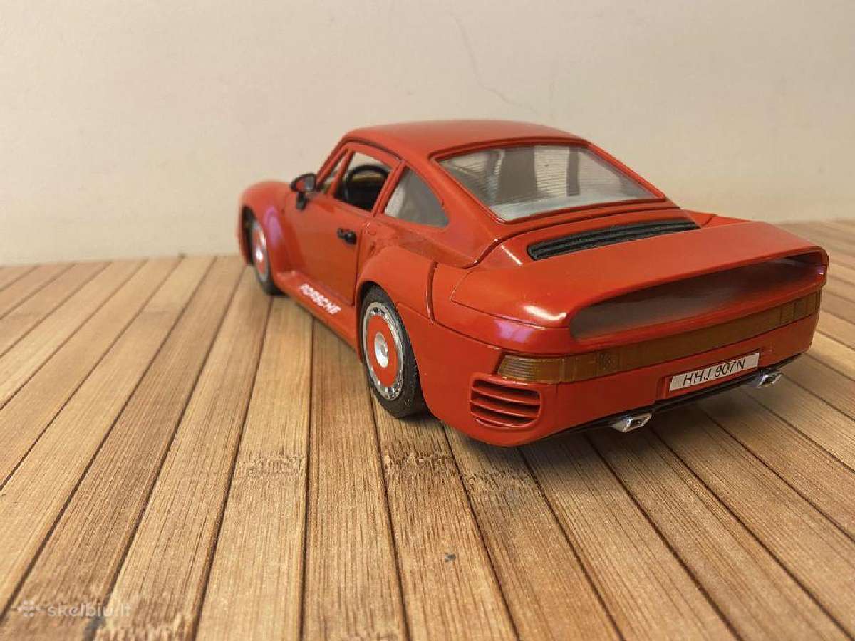Porsche 959 1:18 metalinis atsidaro dalys diecast - nuotraukos Nr. 2
