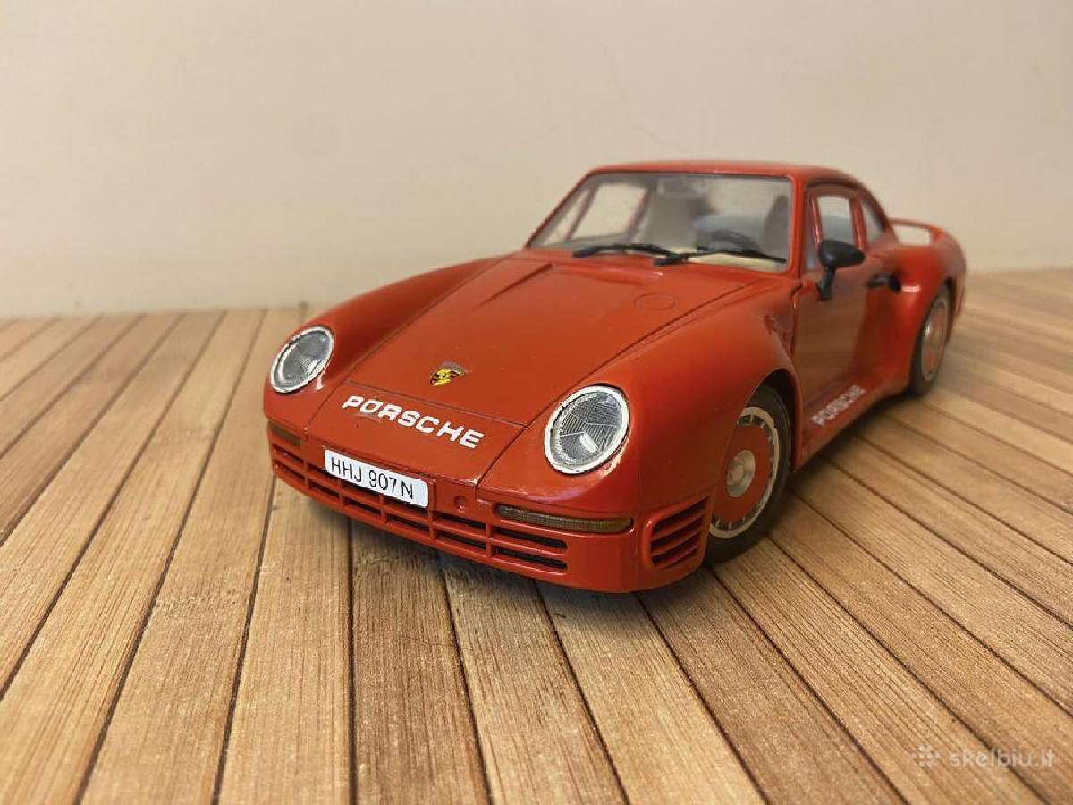 Porsche 959 1:18 metalinis atsidaro dalys diecast - nuotraukos Nr. 7