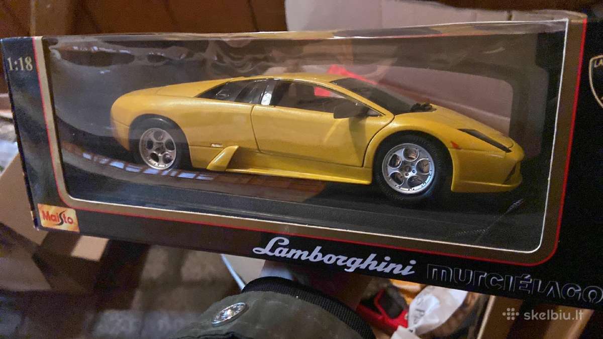 Lamborghini Murcielago 1:18 naujas pakuoteje