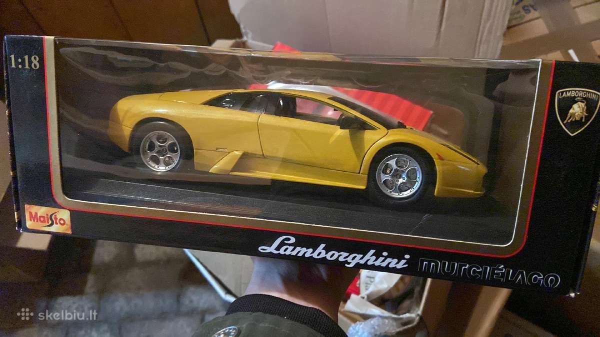 Lamborghini Murcielago 1:18 naujas pakuoteje - nuotraukos Nr. 2