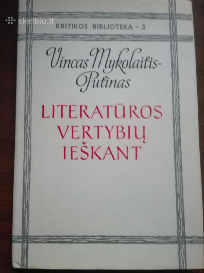 104. Literatūros Vertybių Ieškant