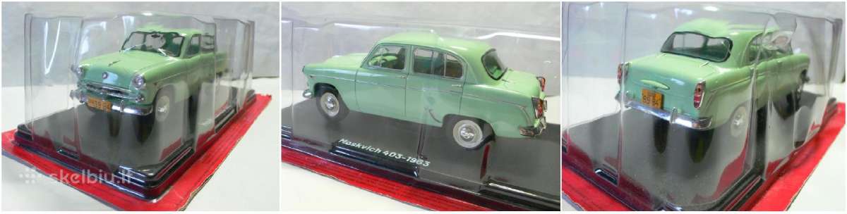 Legendiniai tarybinai automobiliai, mastelis 1:24 - nuotraukos Nr. 16