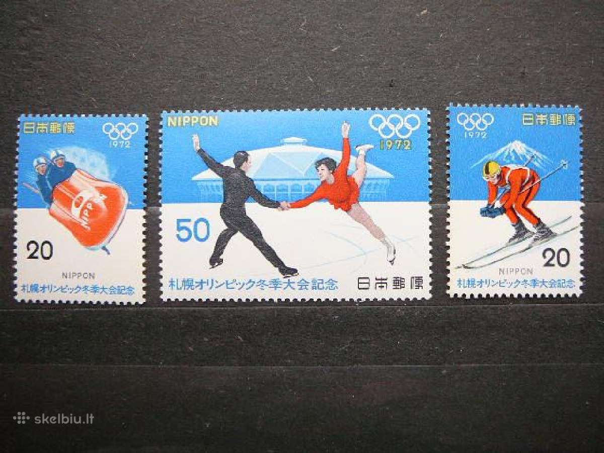 Olimpines ziemos Japonija 1972 jp1138s