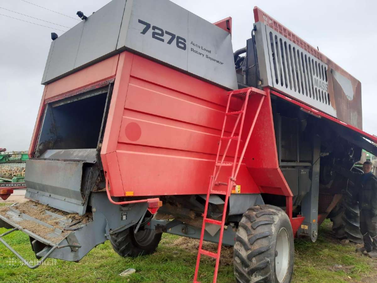 Kombainas Massey Ferguson 7276 Ardomas Dalimis