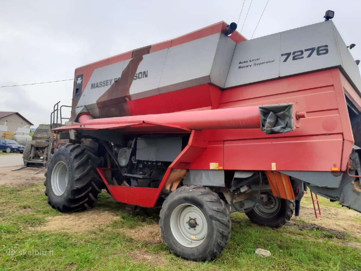 Kombainas Massey Ferguson 7276 Ardomas Dalimis - nuotraukos Nr. 3