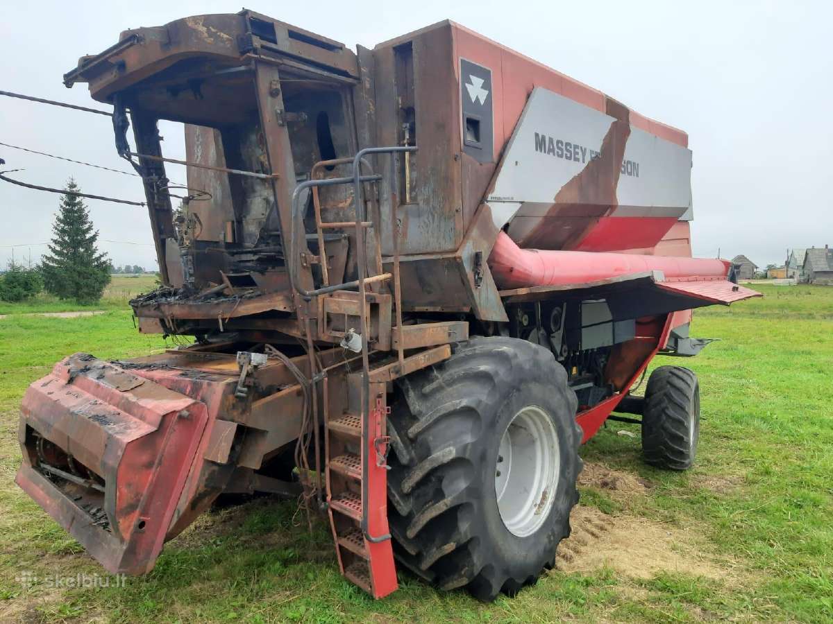 Kombainas Massey Ferguson 7276 Ardomas Dalimis - nuotraukos Nr. 13