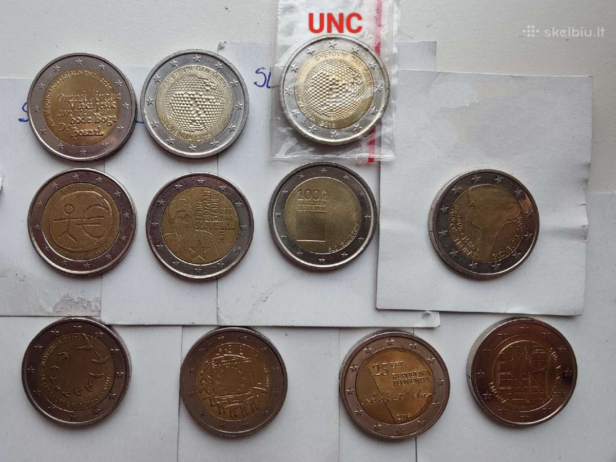 2 Eur monetos mainams, keitimui - nuotraukos Nr. 2
