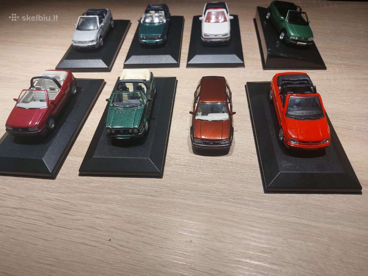 Vw golf 3 3.5 cabriolet 1/43 - nuotraukos Nr. 5