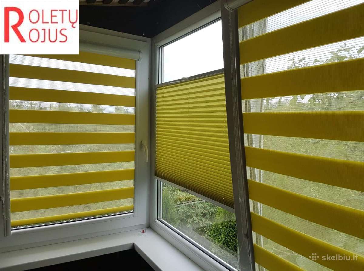 Žaliuzės Klaipėda. Plisuotos, Medinės, vertikalios - nuotraukos Nr. 12