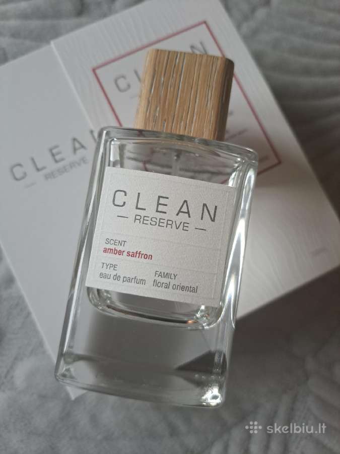 Kvepalai Clean reserve amber saffron