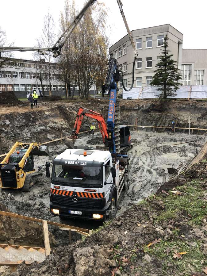 Cfa poliai, Įrangos nuoma, polių gręžimas. - nuotraukos Nr. 8