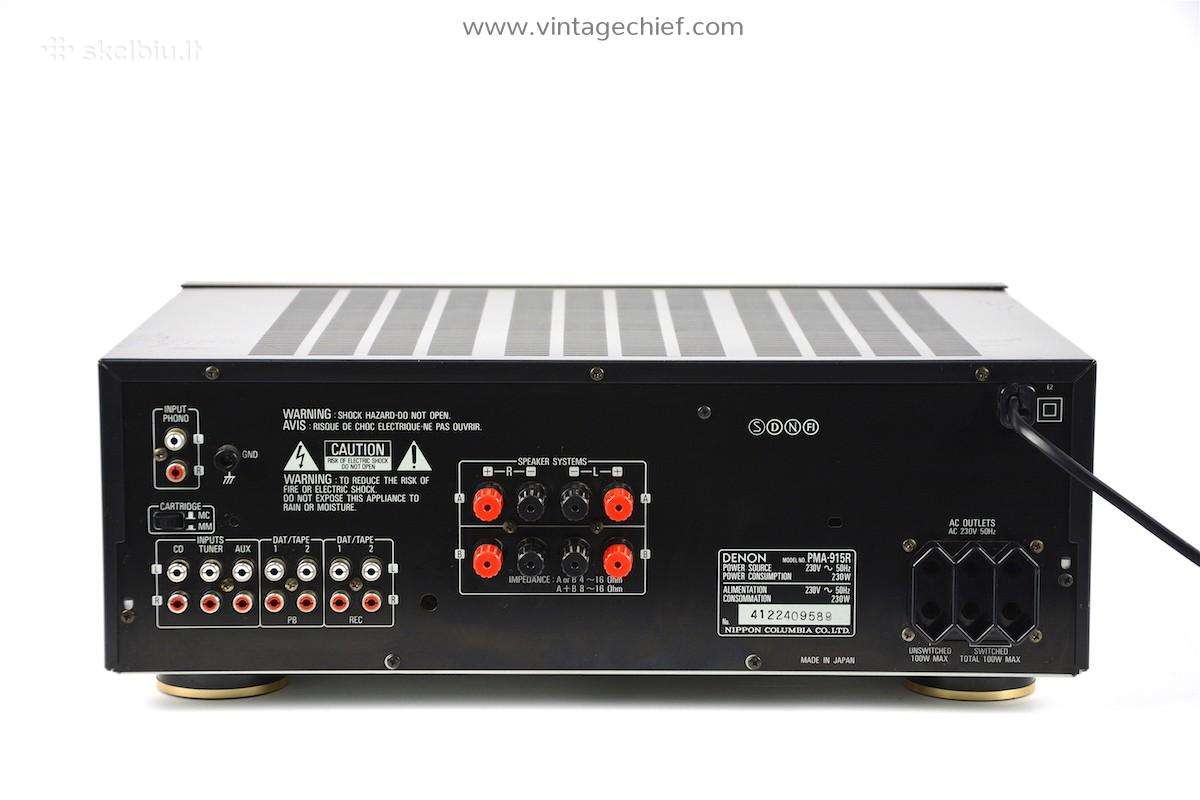 Stiprintuvas Denon Pma-915r - nuotraukos Nr. 2