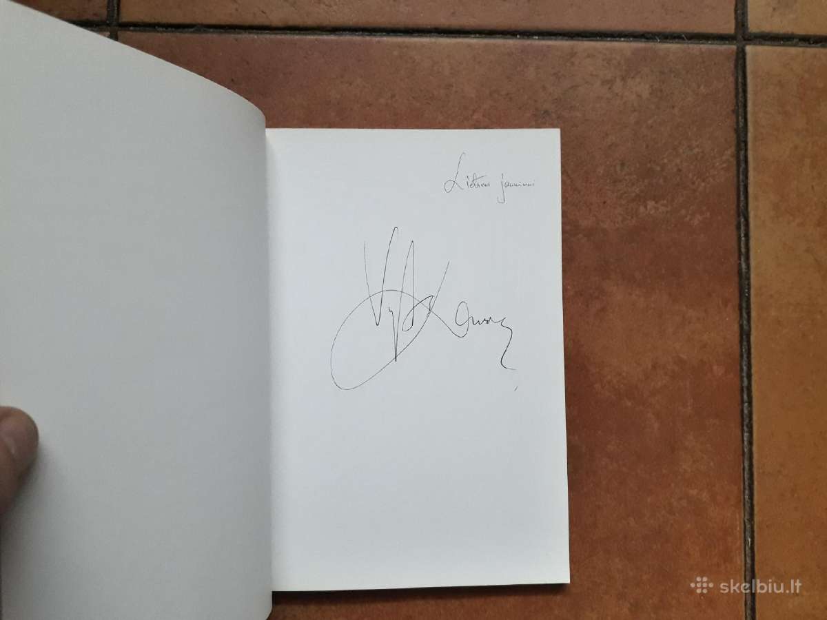 Elitinių politikų knygos su autografais - nuotraukos Nr. 3