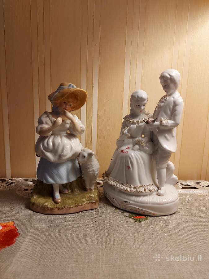 Dekoratyvines statuleles glazūruotos