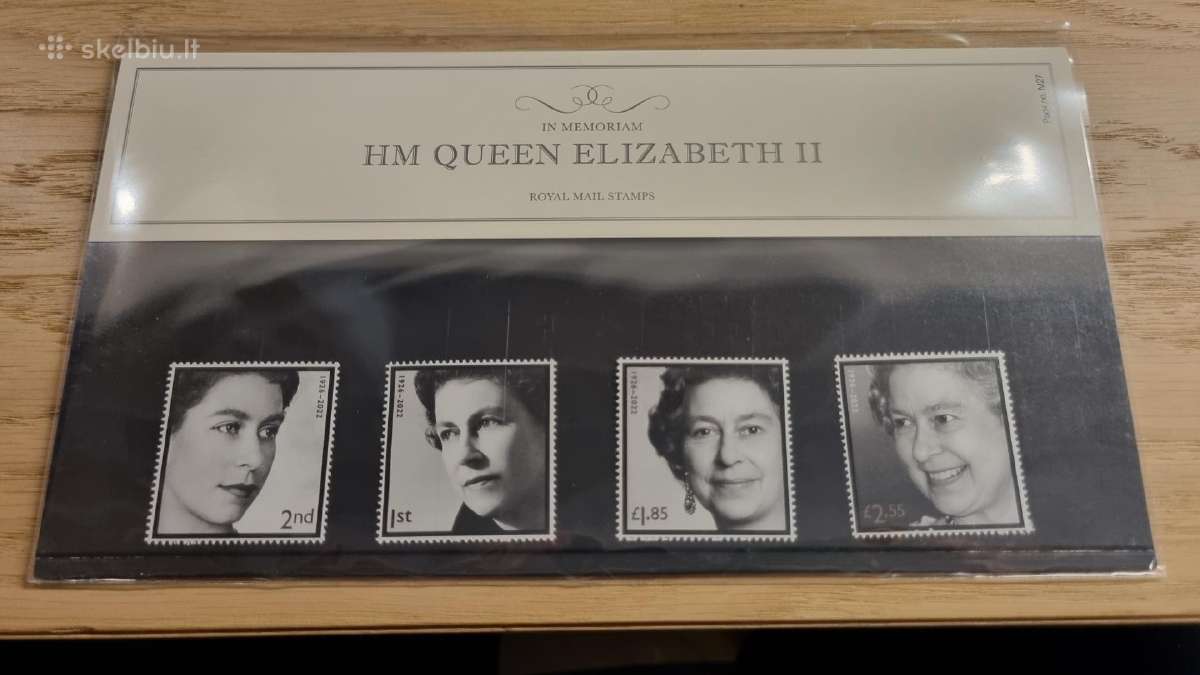 Pašto ženklai, In Memoriam: Her Majesty The Queen