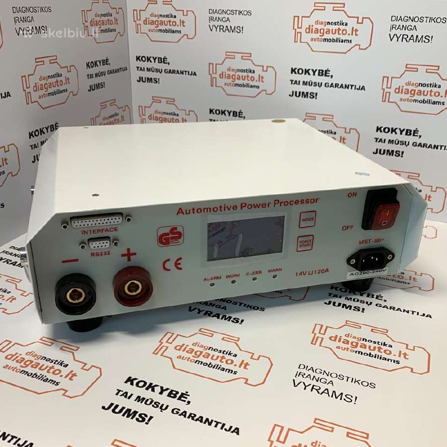 Mst-90+ Auto įtampos reguliavimo diagnostika