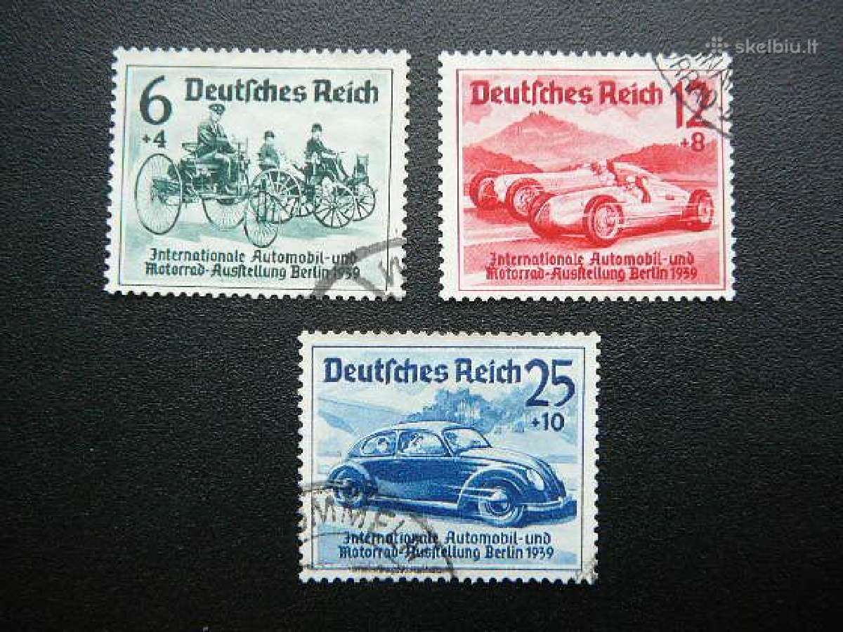 Automobiliai Vokietija 1939 vkt686/8a