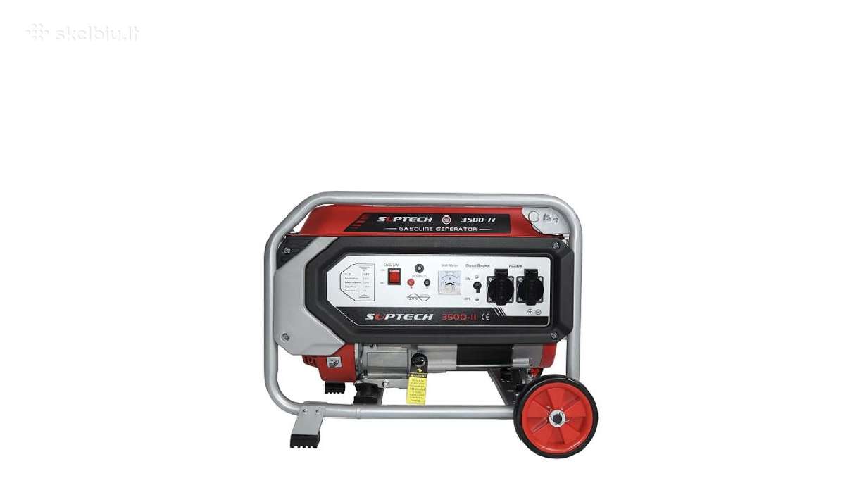 Benzininis generatorius Suptech 3500-II 3kw - nuotraukos Nr. 2