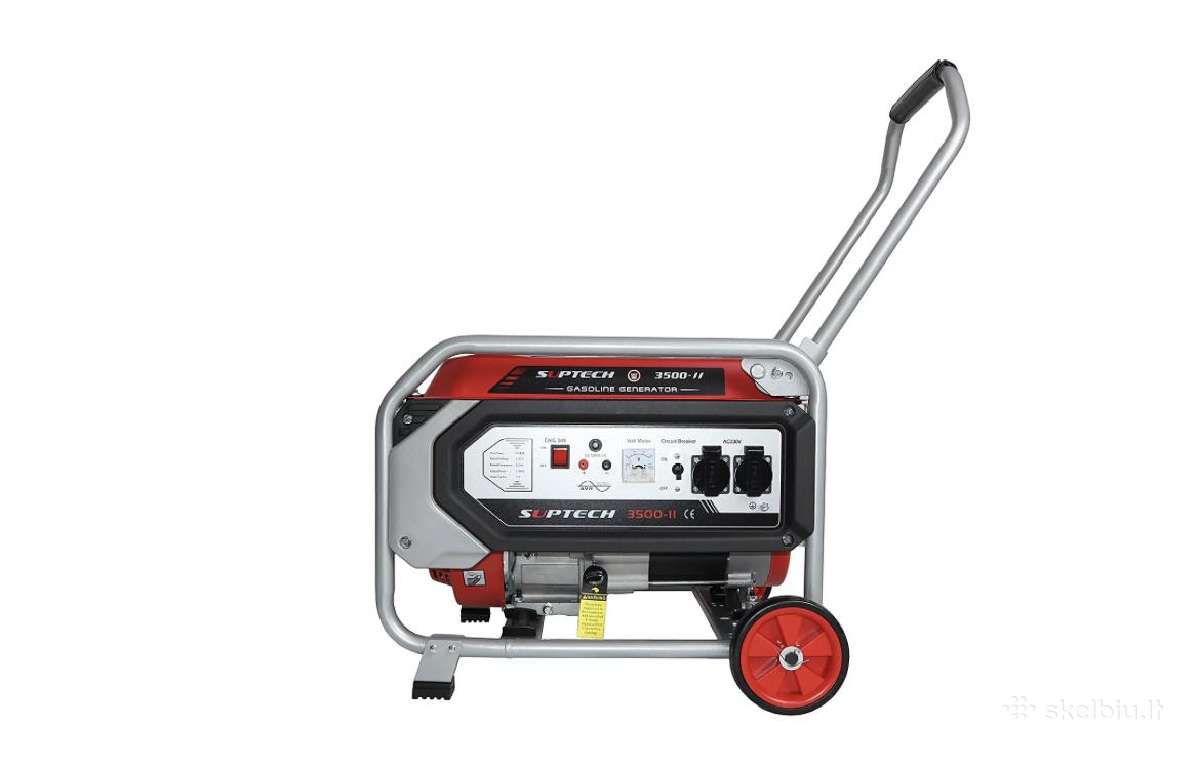 Benzininis generatorius Suptech 3500-II 3kw