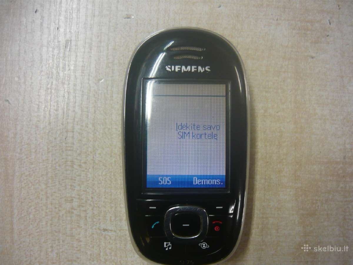 Siemens Sl75 - nuotraukos Nr. 8