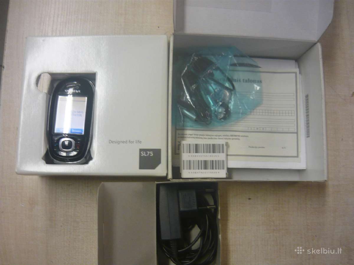Siemens Sl75 - nuotraukos Nr. 5
