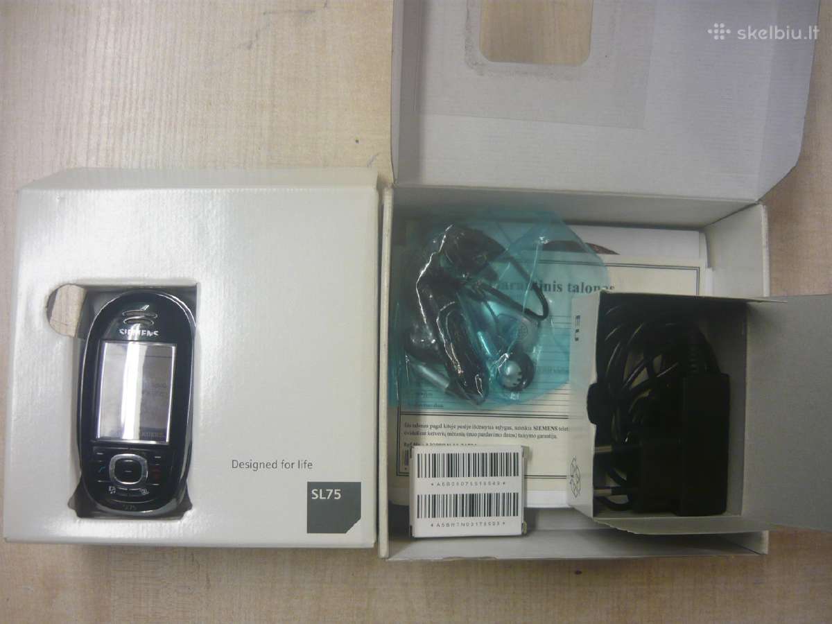 Siemens Sl75 - nuotraukos Nr. 6