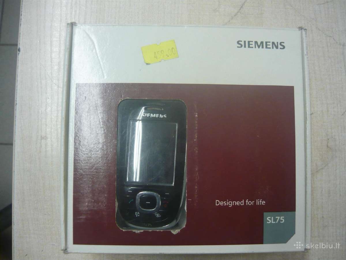 Siemens Sl75 - nuotraukos Nr. 7
