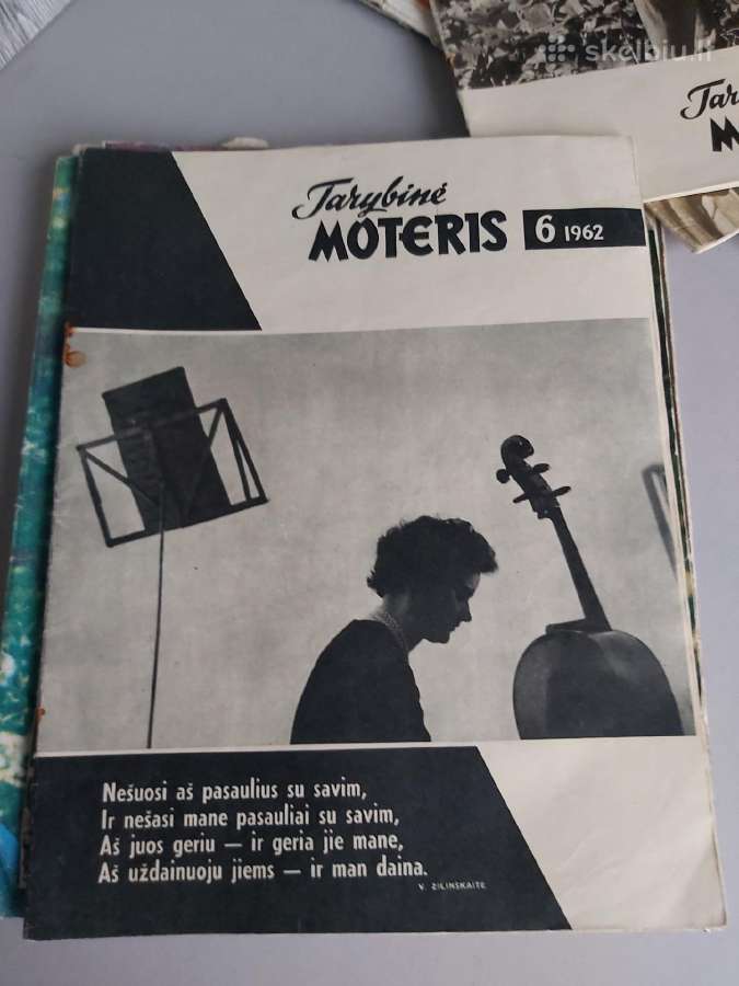 Žurnalai,tarybinė moteris"1962