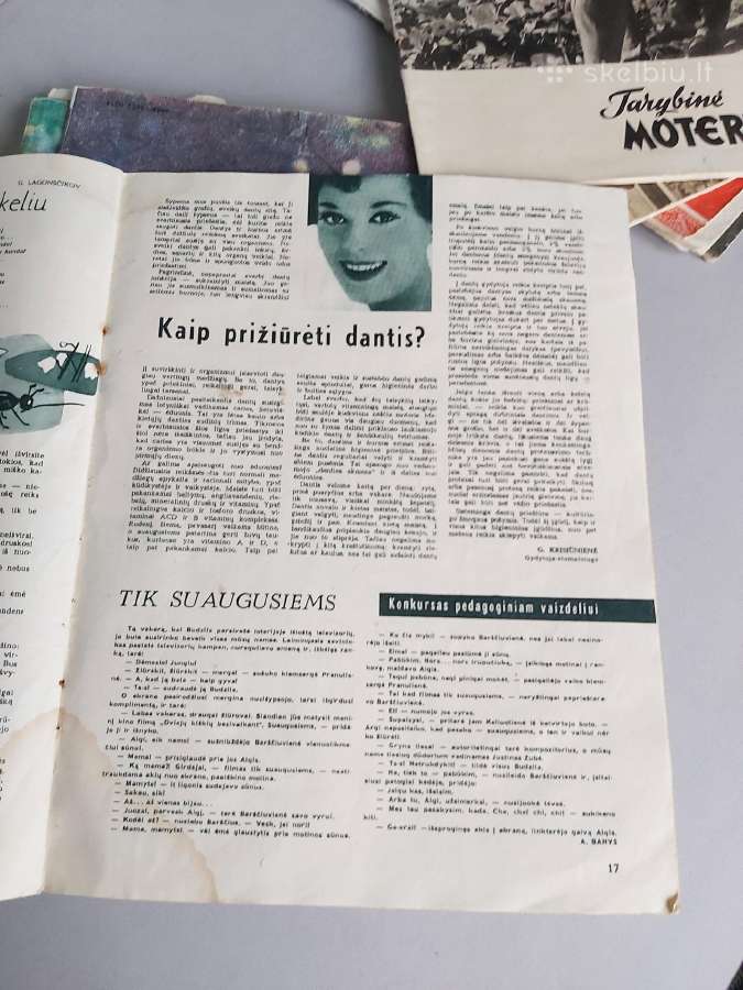 Žurnalai,tarybinė moteris"1962 - nuotraukos Nr. 4