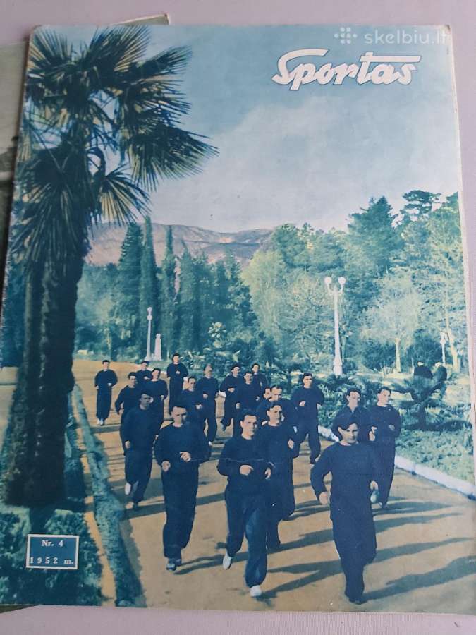 Seni žurnalai,sportas"1952metai - nuotraukos Nr. 2