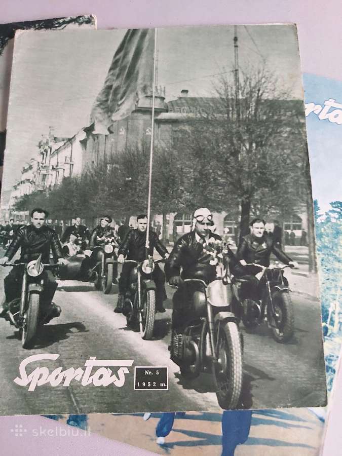 Seni žurnalai,sportas"1952metai - nuotraukos Nr. 3