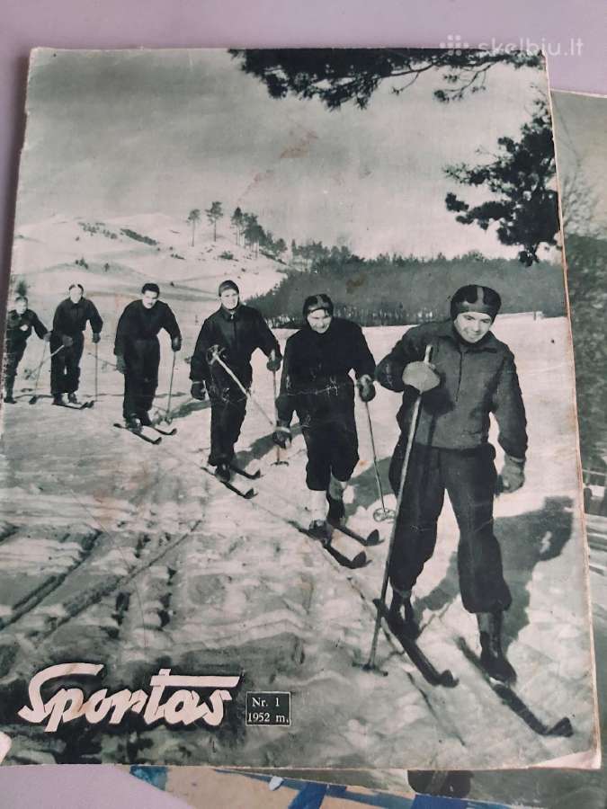 Seni žurnalai,sportas"1952metai - nuotraukos Nr. 4