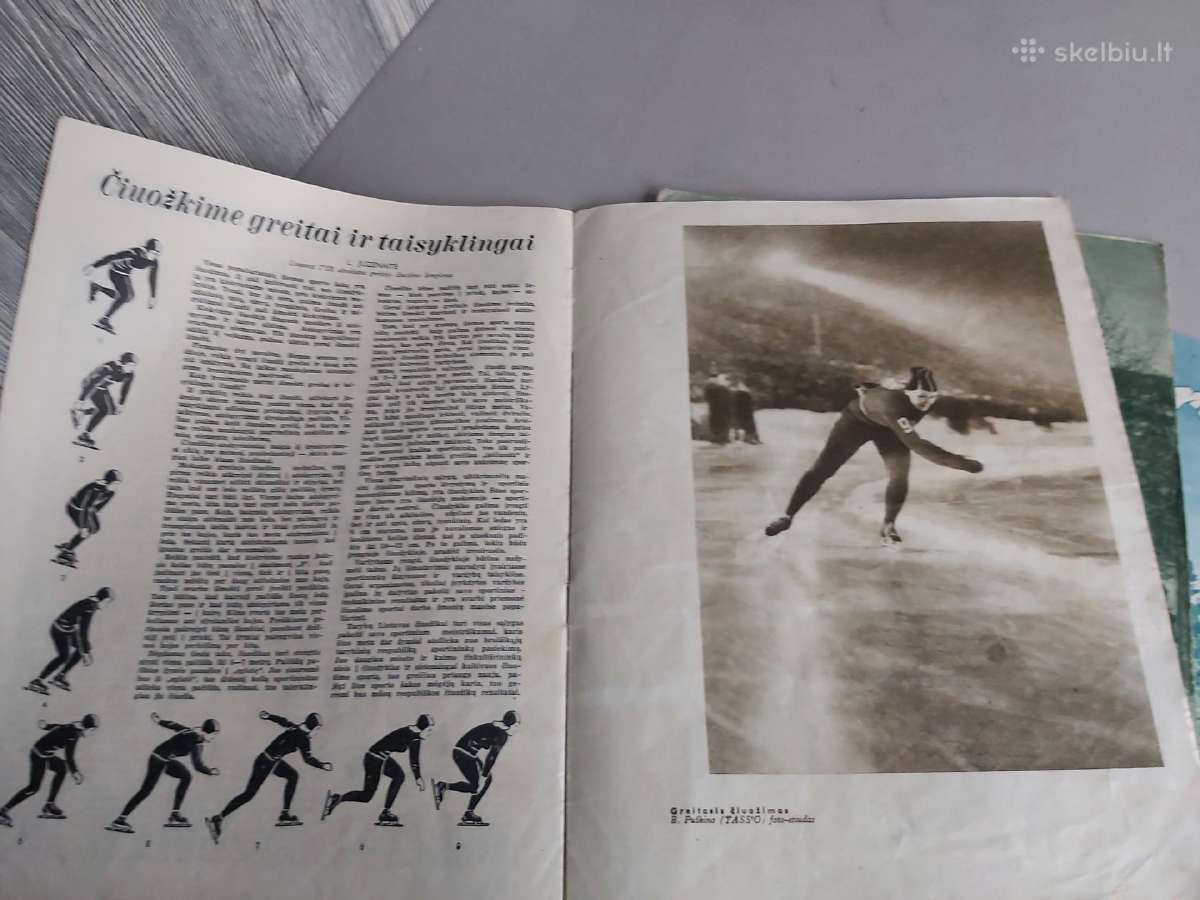Seni žurnalai,sportas"1952metai - nuotraukos Nr. 6