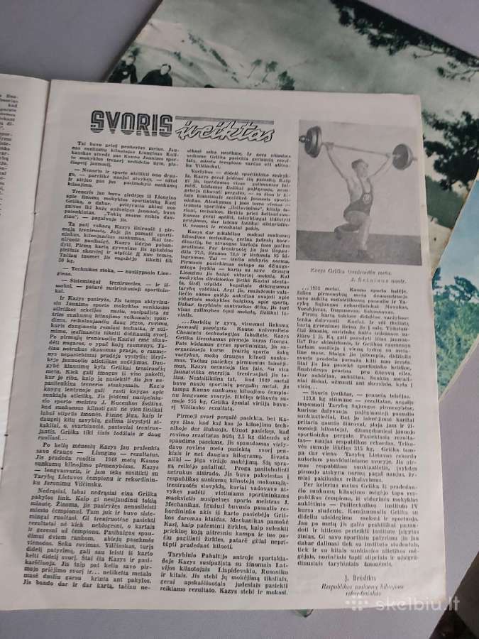 Seni žurnalai,sportas"1952metai - nuotraukos Nr. 7