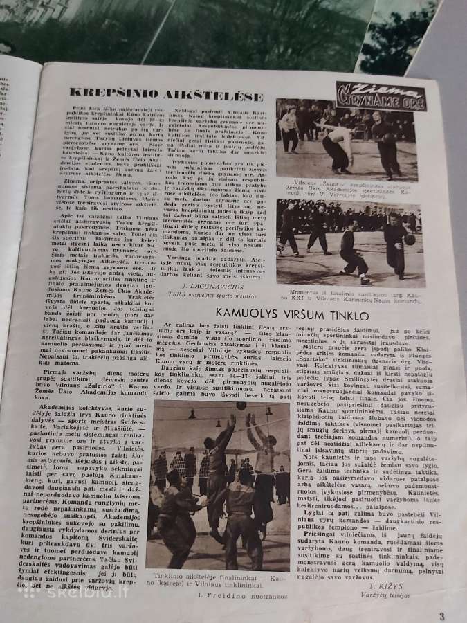 Seni žurnalai,sportas"1952metai - nuotraukos Nr. 11