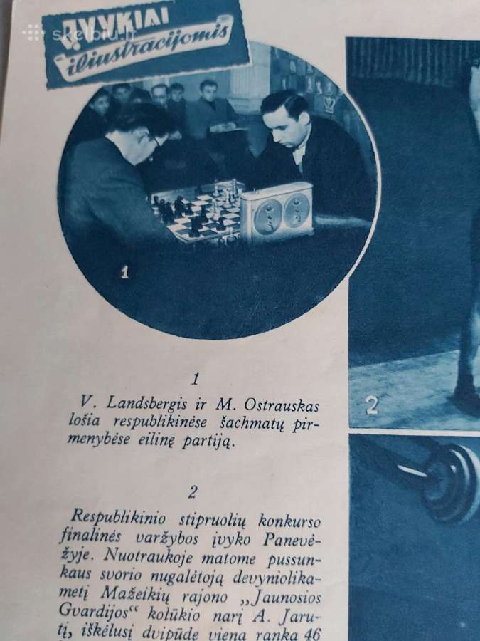 Seni žurnalai,sportas"1952metai - nuotraukos Nr. 13