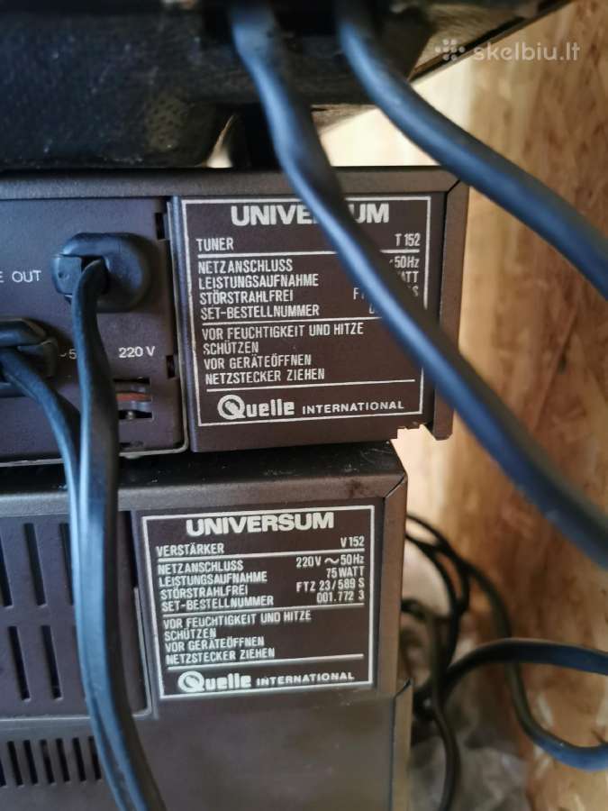 Universum muzikinė aparatūra - nuotraukos Nr. 5