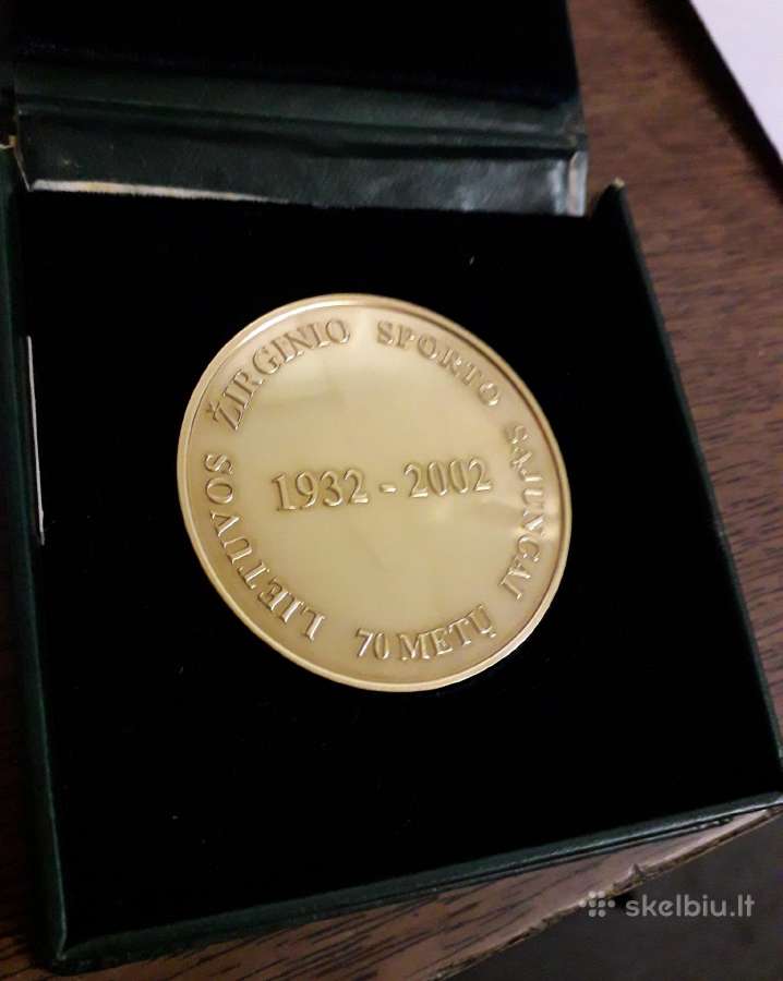 Medalis. Lietuvos žirginio sporto sąjungai 70 metų