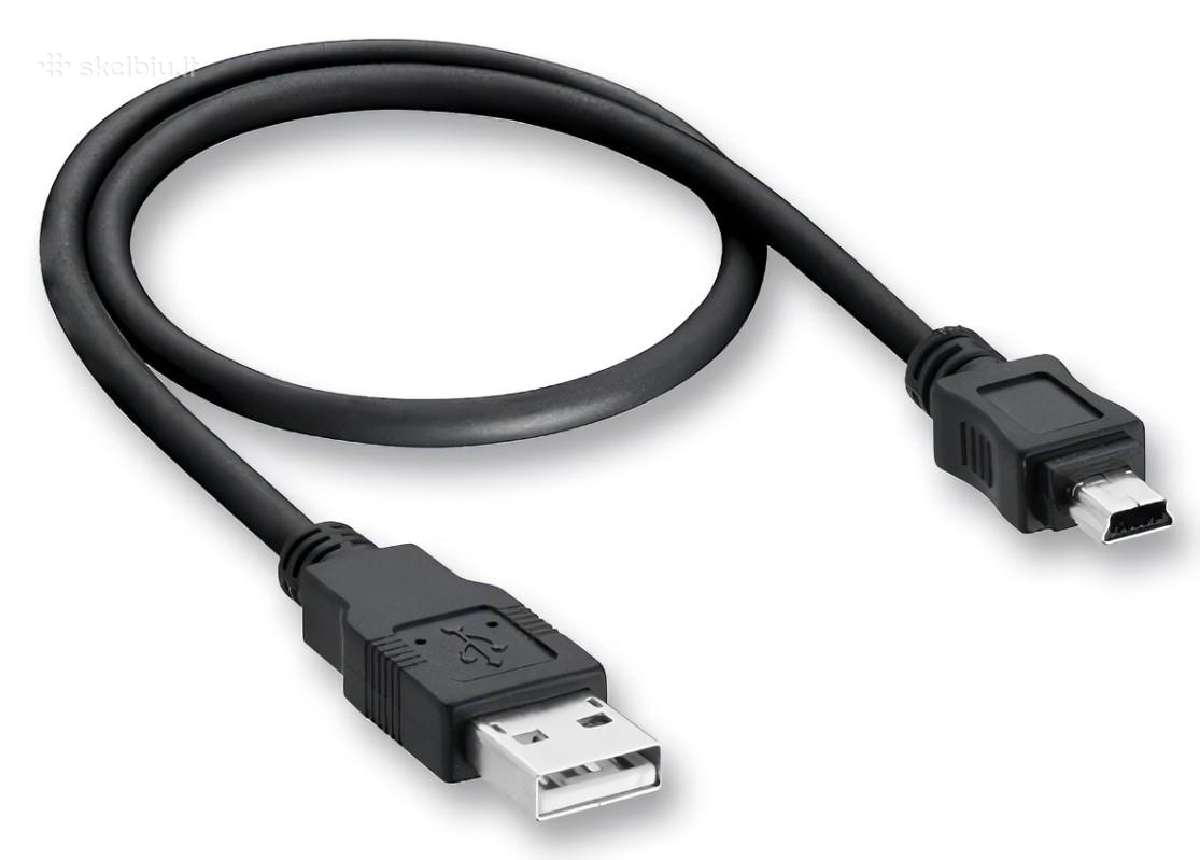 Mini usb laidai