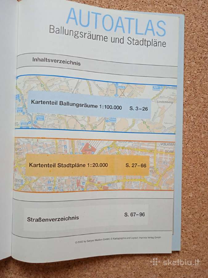 Vokietijos ir centrines Europos keliu atlasas - nuotraukos Nr. 5