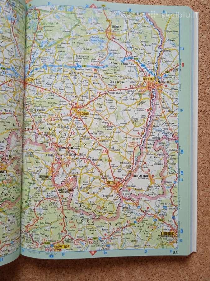 Vokietijos ir centrines Europos keliu atlasas - nuotraukos Nr. 6