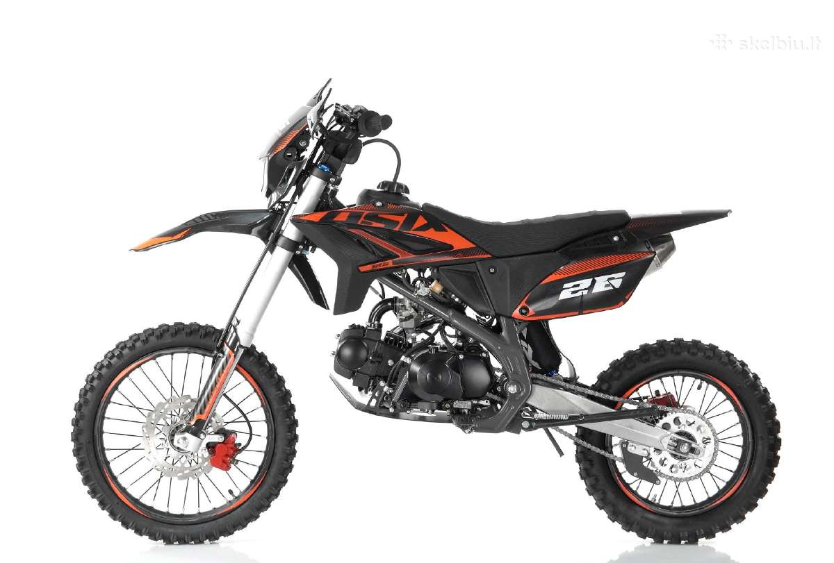 Naujas Krosinis motociklas Asix Viper 140cc - nuotraukos Nr. 4