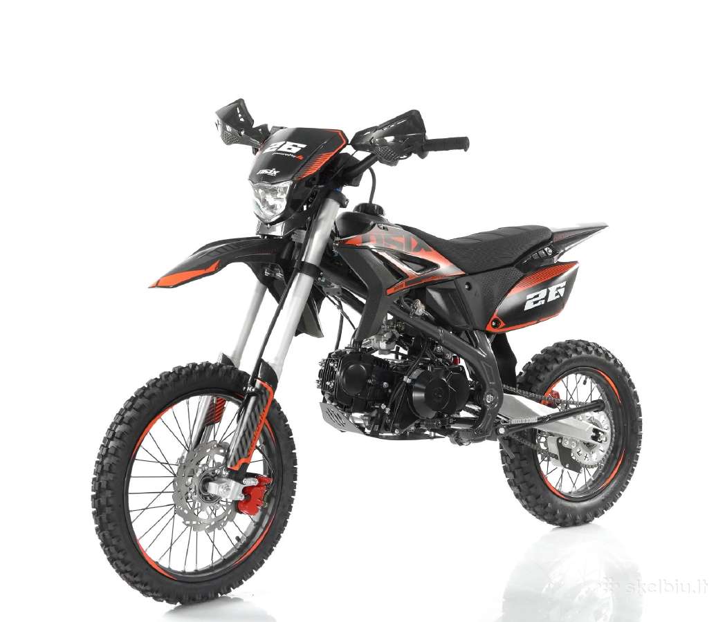 Naujas Krosinis motociklas Asix Viper 140cc - nuotraukos Nr. 5