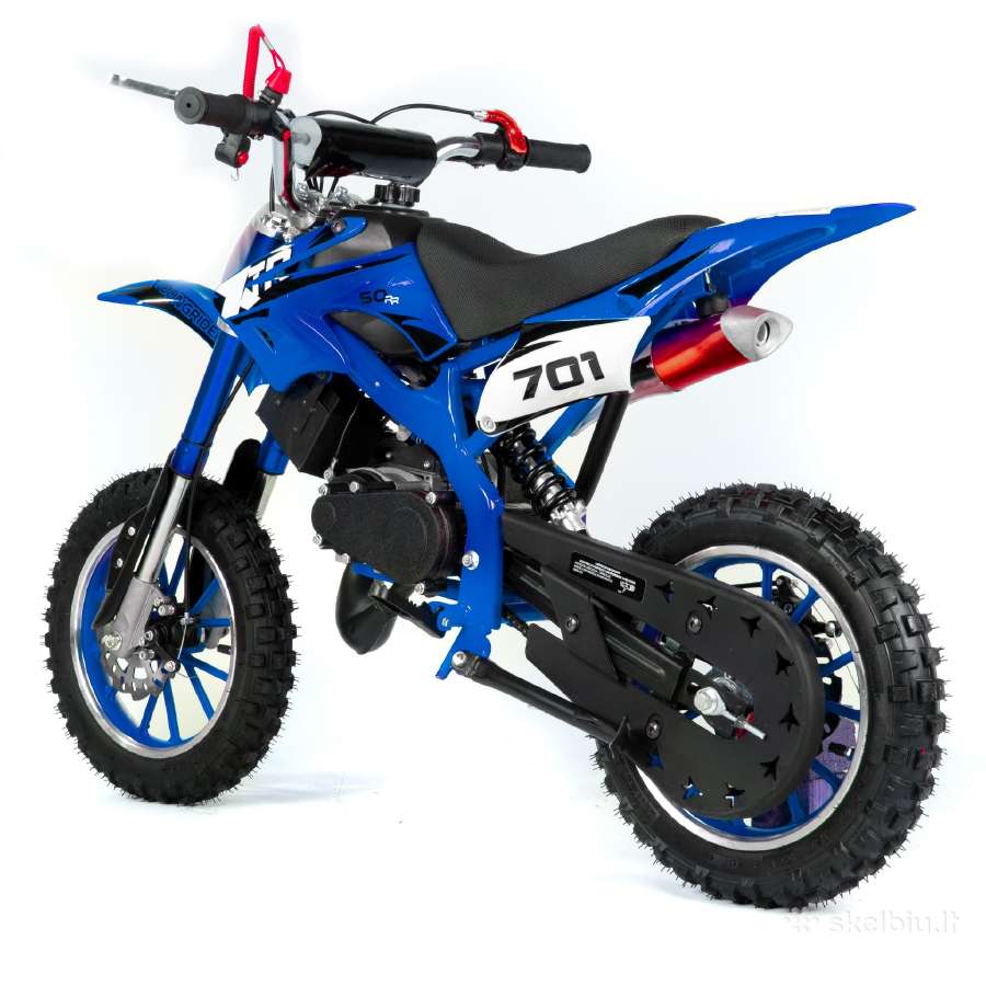 Mini krosinis motociklas 50cc su el starteriu - nuotraukos Nr. 4