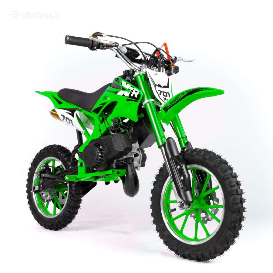 Mini krosinis motociklas 50cc su el starteriu - nuotraukos Nr. 5