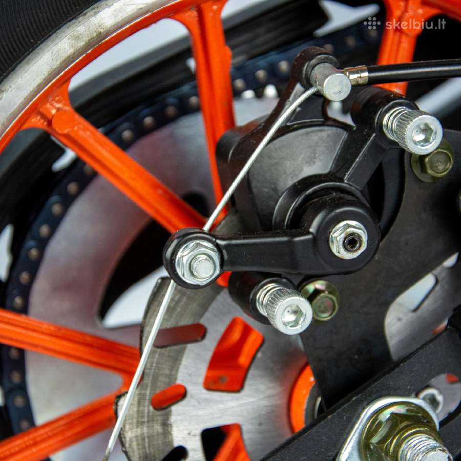 Mini krosinis motociklas 50cc su el starteriu - nuotraukos Nr. 11