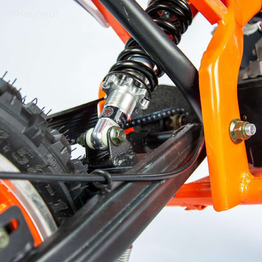 Mini krosinis motociklas 50cc su el starteriu - nuotraukos Nr. 12